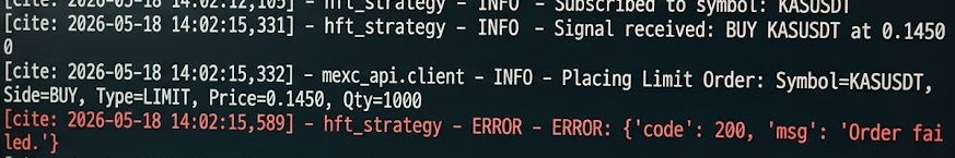 How to Fix MEXC API Error 200 (Order Failed) – 2026 Professional Debugging Guide