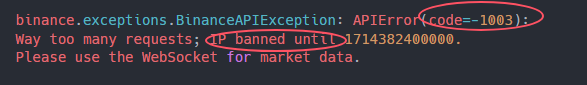 How to Fix Binance API Error -1003 (IP Ban & Way Too Many Requests) – 2026 HFT Guide
